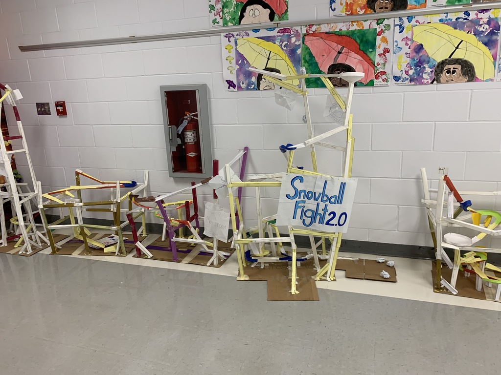 Fifth grade Roller Coaster STEM project